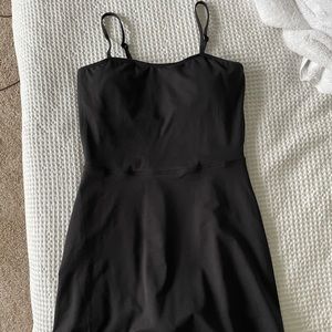 Alo Alosoft Courtside Tennis Dress Black Size L